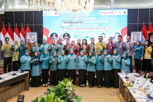 Ikuti Rakor di Griya Agung, TP PKK Hj Patimah Toha Siap Sinergi Untuk Menyelaraskan Program Kerja