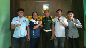 Audiensi ke Markas Subdenpom Prabumulih, Personil IWO Disambut Hangat Langsung oleh Komandan CPM Kapten Casmo