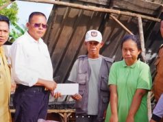 WALIKOTA PRABUMULIH TINJAU LANGSUNG KORBAN KEBAKARAN DI SUKAJADI, SERAHKAN BANTUAN