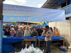 Warga Pagar Gunung Terbantu, 600 Paket Sembako Subsidi DPRD Muara Enim Sold Out