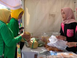 Dukung Gerakan Cinta Produk Narapidana, Lapas Banyuasin Ramaikan Bazar HBP ke-62