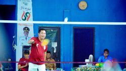 Bupati Toha Tohet Buka Turnamen Badminton Babat Toman, Aksi Lincah di Usia 62 Tahun Curi Perhatian