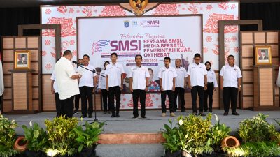 Lantik Pengurus SMSI OKI, Ini Harapan Ketua DPW SMSI Sumsel