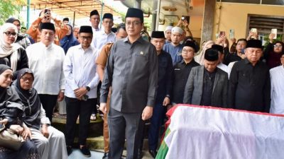 DPRD Ogan Ilir Kehilangan Sosok Anggota, Upacara Penghormatan Terakhir Digelar Penuh Haru