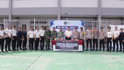 Lapas Tanjung Raja Laksanakan Apel Ikrar Pemasyarakatan Bersih dari Handphone, Narkoba, dan Penipuan
