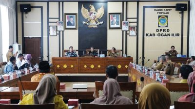 Ketua Komisi IV DPRD Ogan Ilir Pimpin Rapat Dengar Pendapat Terkait PPG Batch 3