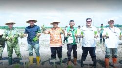 Pemkab Ogan Ilir Perkuat Ketahanan Pangan Melalui Tanam Padi Serentak 2026 di Lokasi Cetak Sawah