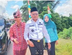 WALIKOTA PRABUMULIH HADIRI SEDEKAH ADAT DUSUN DAN PERINGATAN HUT KE-25 DESA TANJUNG MENANG