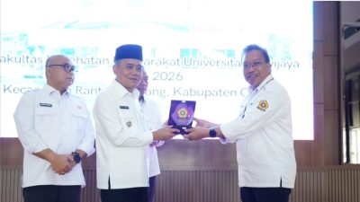 Ratusan Mahasiswa FKM Unsri Diserahkan ke Lokasi PBL di Ogan Ilir, Wabup Ardani Tekankan Kontribusi Nyata bagi Masyarakat