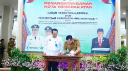H M Toha Tohet SH – Kyai Abdur Rohman Husen Perkuat Benteng Antinarkoba di Muba