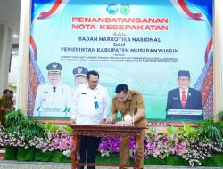 H M Toha Tohet SH – Kyai Abdur Rohman Husen Perkuat Benteng Antinarkoba di Muba