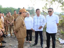Wabup Abdur Rohman Bersama DPRD Sumsel Tinjau Lokasi Pembangunan Sekolah Rakyat di Muba