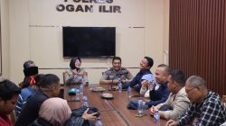 Kapolres Ogan Ilir Murah Senyum, Pererat Kemitraan dengan FJCS dalam Audiensi Penuh Keakraban