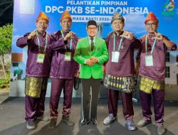 Pengurus Baru PKB Ogan Ilir Dilantik, Ali Albar Rozie Optimistis Partai Makin Solid
