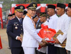 Warga Binaan Warga Binaan Lapas Tanjung Raja Terima Remisi Umum HUT ke-81 RI, Bupati Ogan Ilir Serahkan SK Secara Simbolis