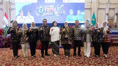Festival Literasi Sumsel 2026 Dibuka, Muba Dorong Generasi Muda Gemar Membaca dan Berkarya