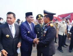 Bupati Muba Hadiri Peringatan HUT ke-81 TNI di Lanud Sri Mulyono Herlambang