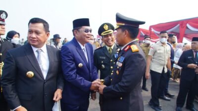 Bupati Muba Hadiri Peringatan HUT ke-81 TNI di Lanud Sri Mulyono Herlambang