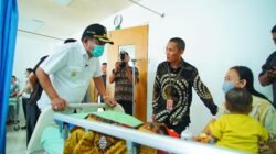 Bupati Muba Cek Dampak Asap Karhutlau, Fasilitas Kesehatan Disiagakan