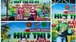 Rawat Budaya, Perkuat Persaudaraan: Senjang dan Gaplek Meriahkan HUT TNI-Muba