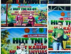 Rawat Budaya, Perkuat Persaudaraan: Senjang dan Gaplek Meriahkan HUT TNI-Muba